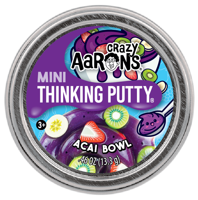 Crazy Aaron's® Thinking Putty® Mini - Acai Bowl
