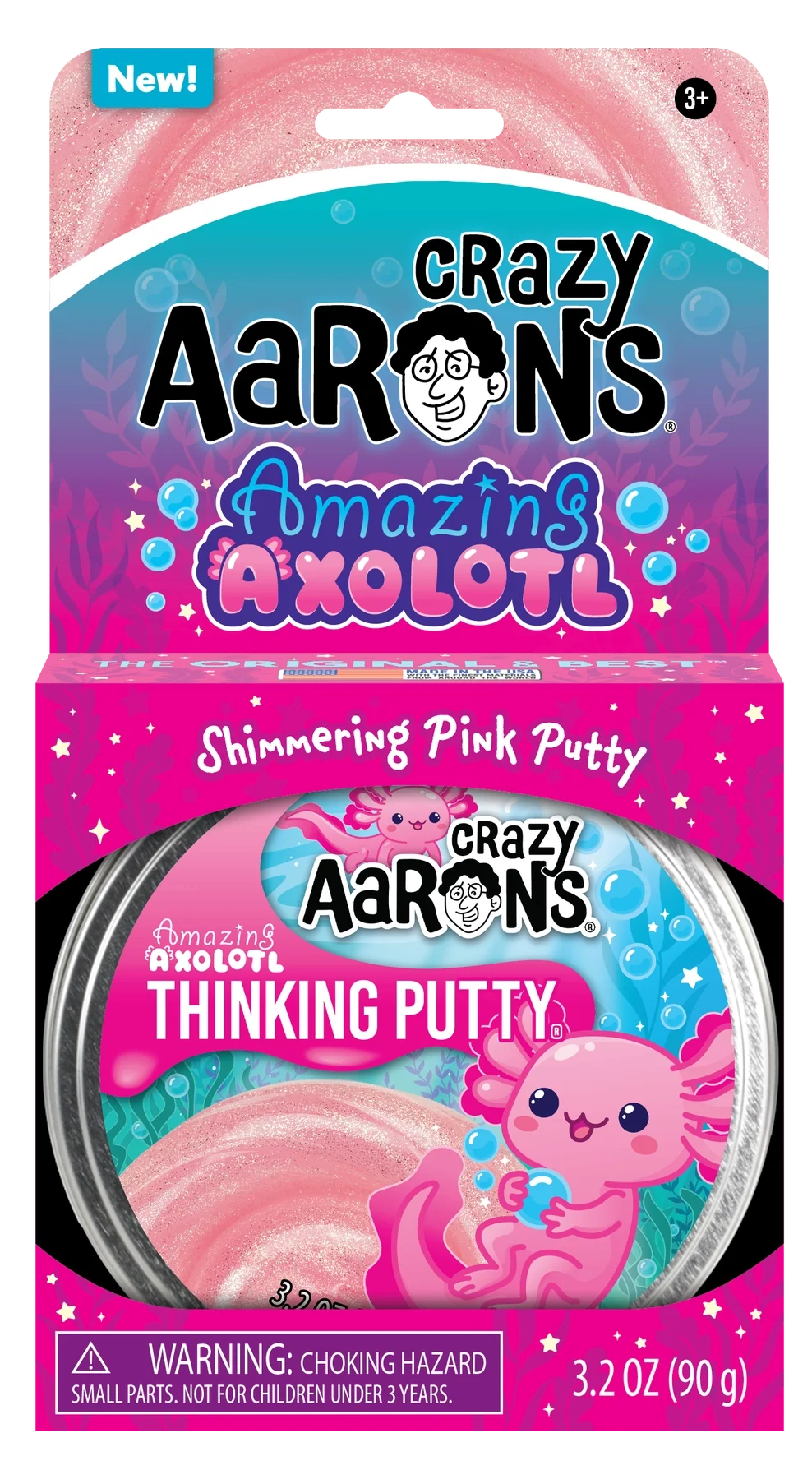 Crazy Aaron's® Thinking Putty® Amazing Axolotl