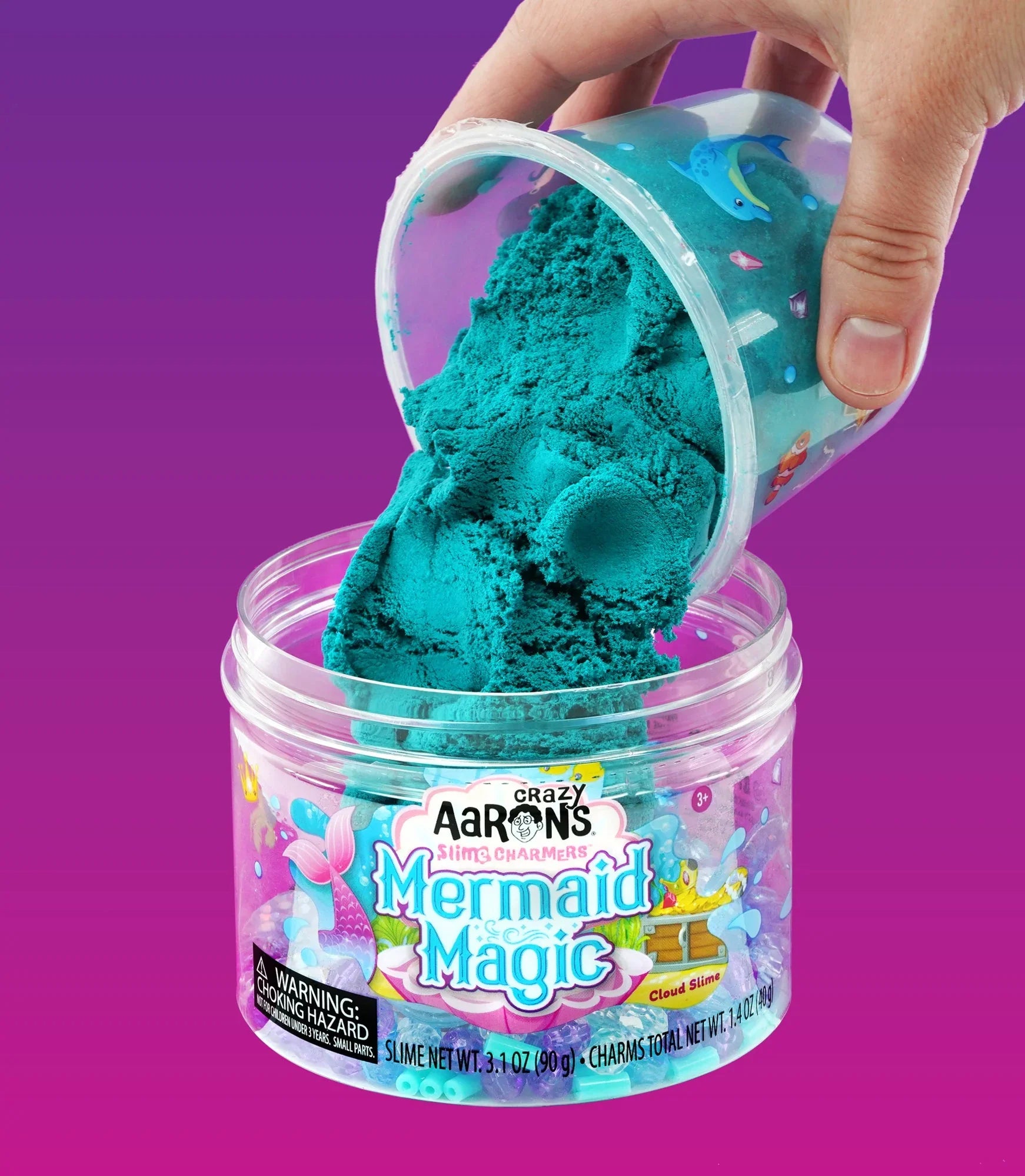Crazy Aaron's® Slime Charmers™: Mermaid Magic