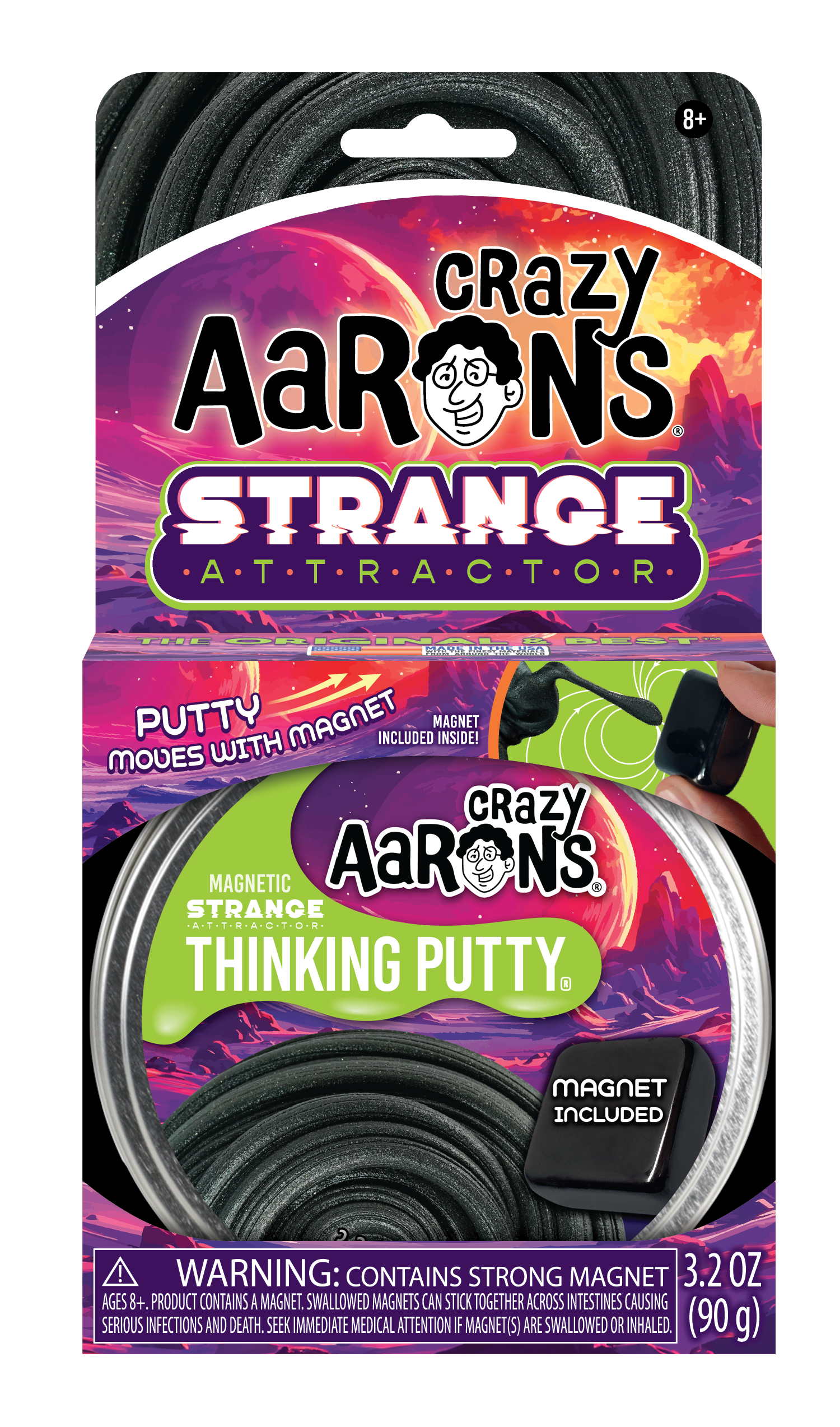 Crazy Aaron's® Thinking Putty® Magnetic Storms: Strange Attractor