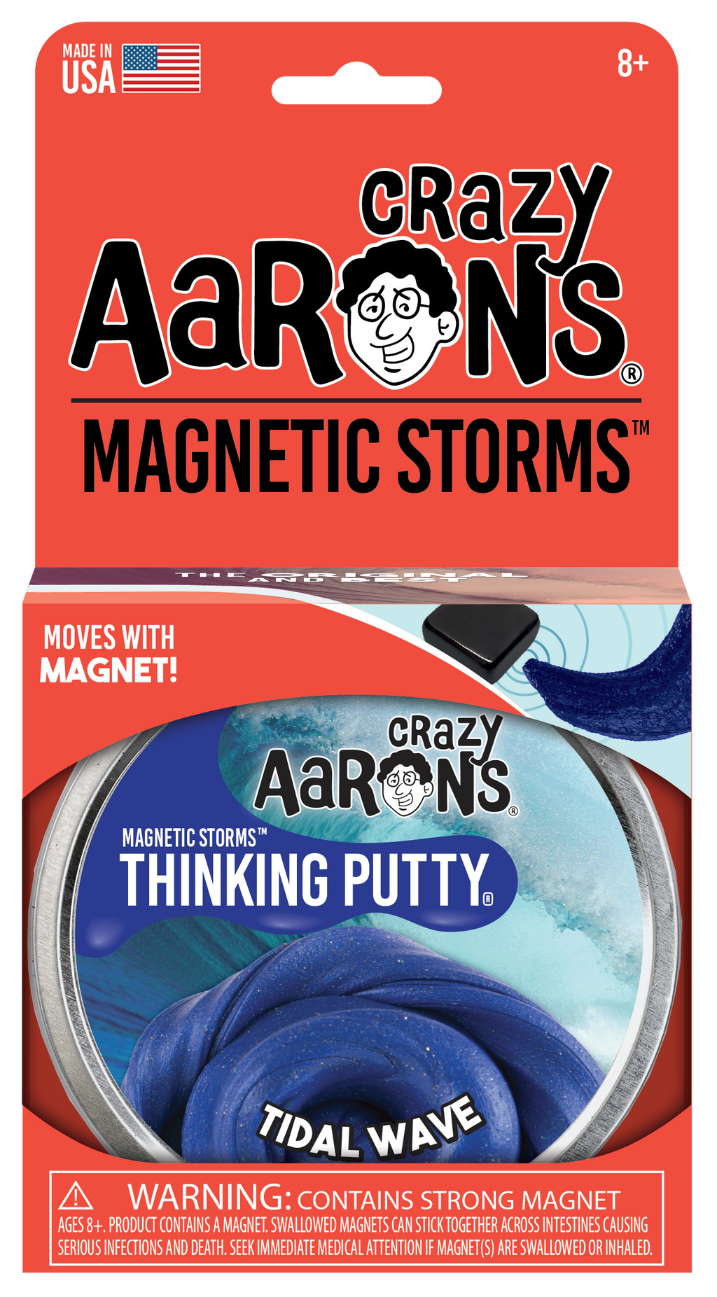 Crazy Aaron's® Thinking Putty® Magnetic Storms: Tidal Wave