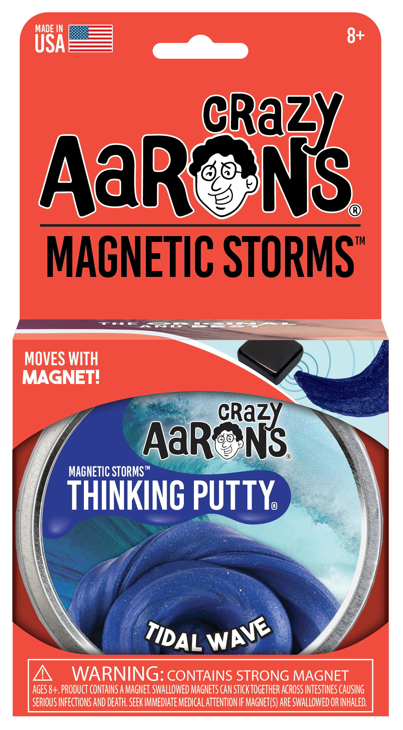 Crazy Aaron's® Thinking Putty® Magnetic Storms: Tidal Wave