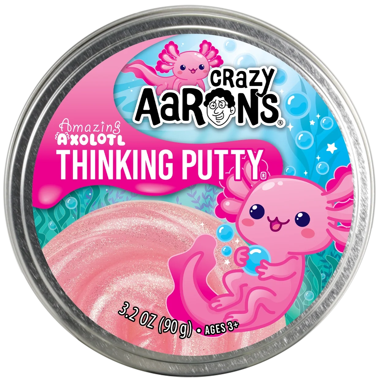 Crazy Aaron's® Thinking Putty® Amazing Axolotl