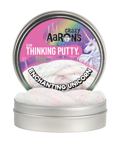 Crazy Aaron's® Thinking Putty® GlowBrights: Enchanting Unicorn